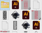 56 Ready-to-Use CNC & Laser Cutting | SVG DXF AI (Digital Download)