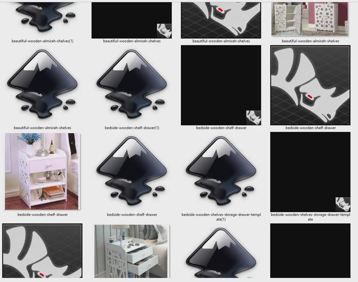 50+ CNC Storage Shelf Bundle | Laser Cut Storage Designs (svg, dxf)